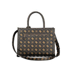 Handtasche aus Polyurethan in Marrone für Damen