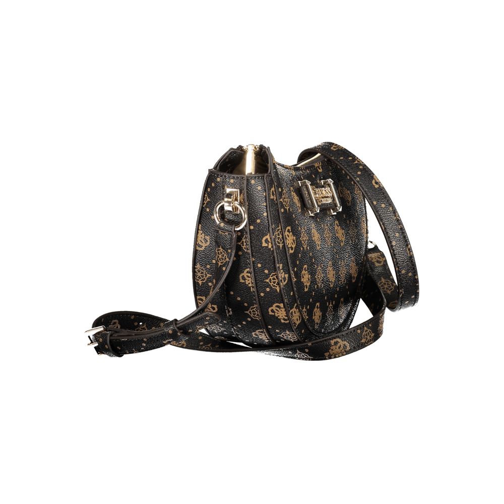 Braune Handtasche aus Polyethylen