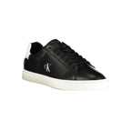 Schwarze Sneaker aus Polyester