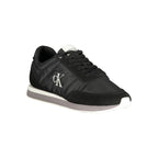 Schwarzer Herren-Sneaker aus Polyester