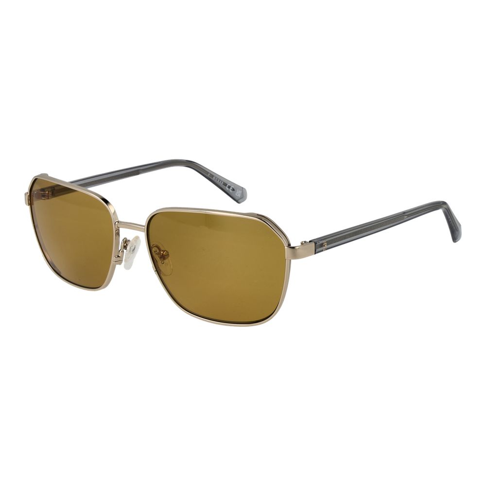 Sonnenbrille aus Goldmetall Guess