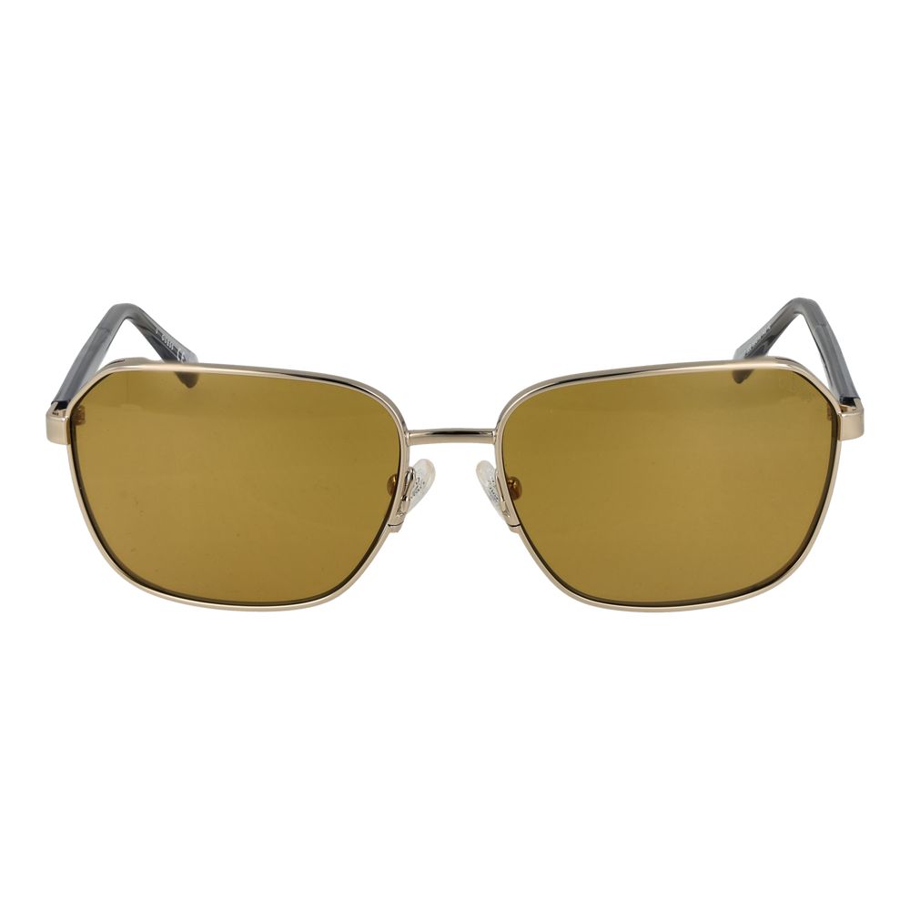 Sonnenbrille aus Goldmetall Guess