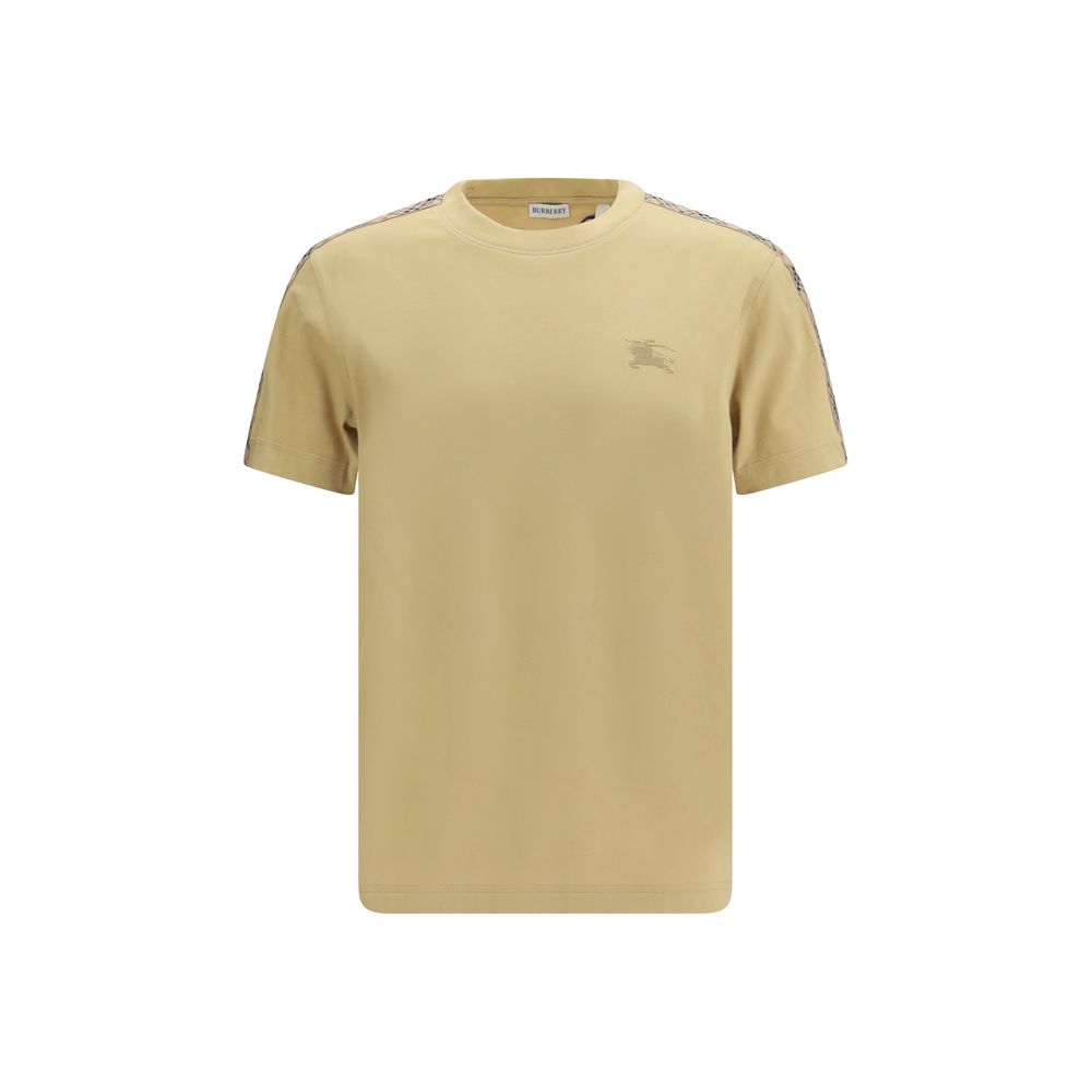 Beiges T-Shirt aus Baumwolle