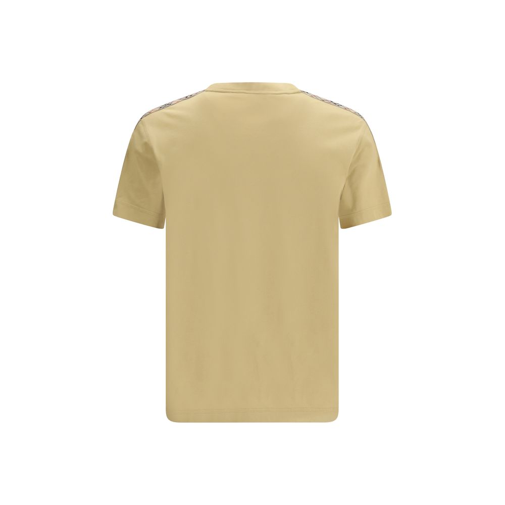 Beiges T-Shirt aus Baumwolle
