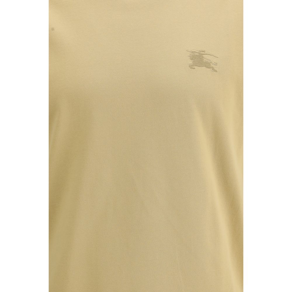 Beiges T-Shirt aus Baumwolle