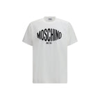 Weißes Baumwoll-T-Shirt