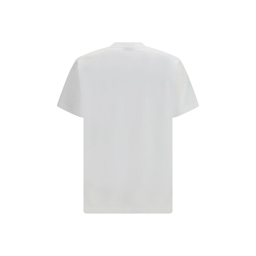 Weißes Baumwoll-T-Shirt