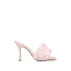 Mehrfarbige Leder-Mules