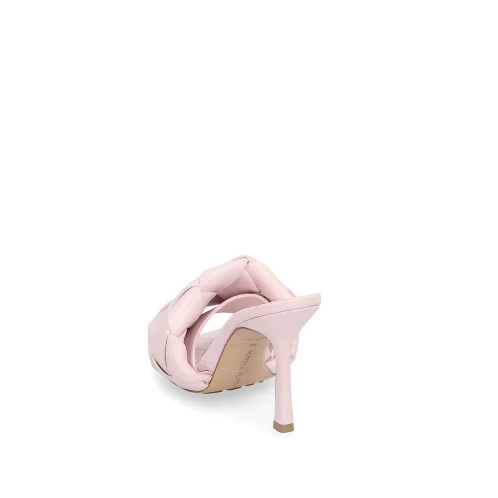 Mehrfarbige Leder-Mules