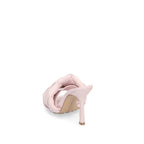 Mehrfarbige Leder-Mules