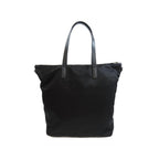 Schwarze Nylon-Tragetasche