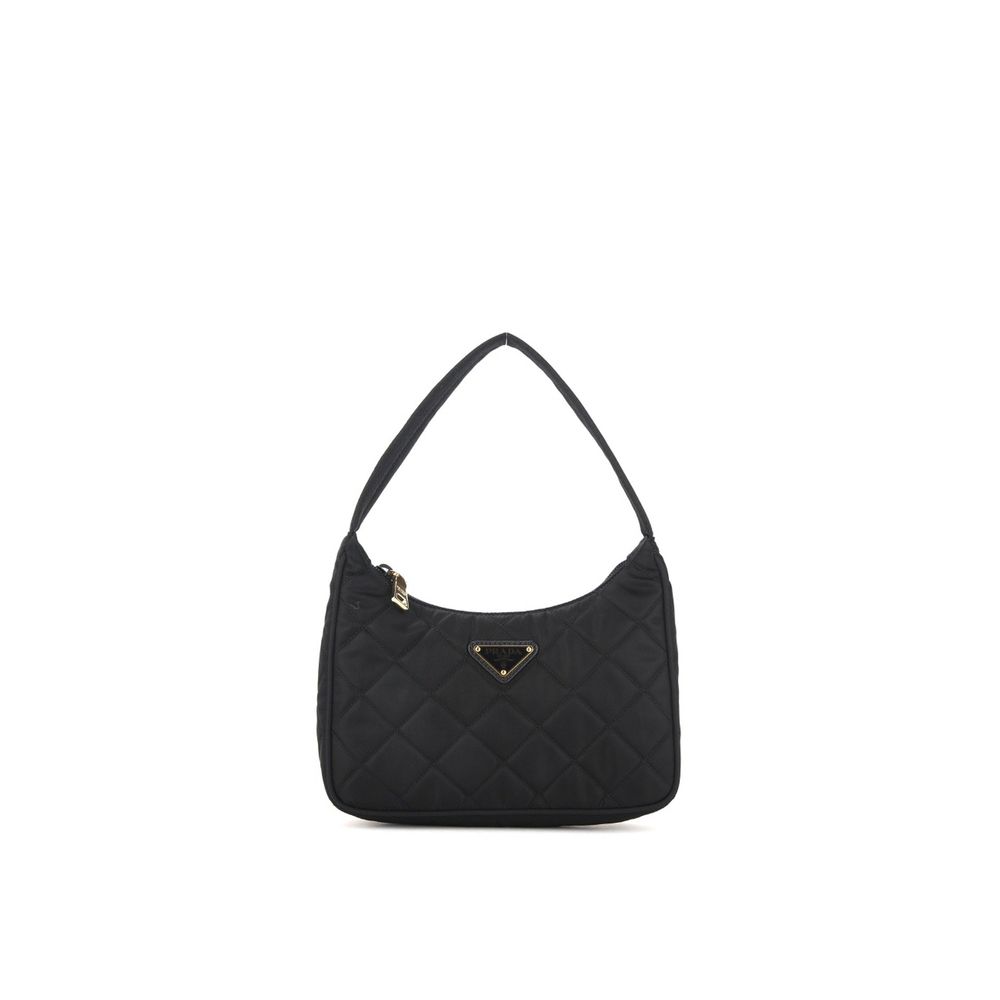 Schwarze Bos Taurus Kalbsleder Schultertasche