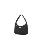 Schwarze Bos Taurus Kalbsleder Schultertasche