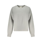 Grigio Baumwoll-Sweatshirt für Damen