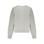 Grigio Baumwoll-Sweatshirt für Damen