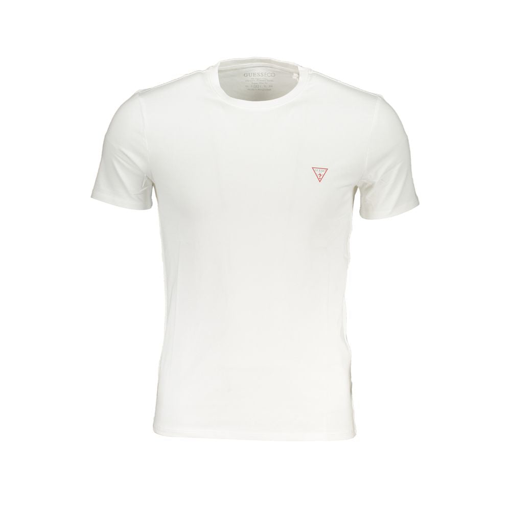 Weißes Bio-Baumwoll-T-Shirt für Herren