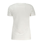 Weißes Baumwoll-T-Shirt