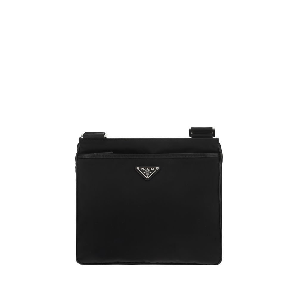 Schwarze Bos Taurus Kalbsleder Schultertasche
