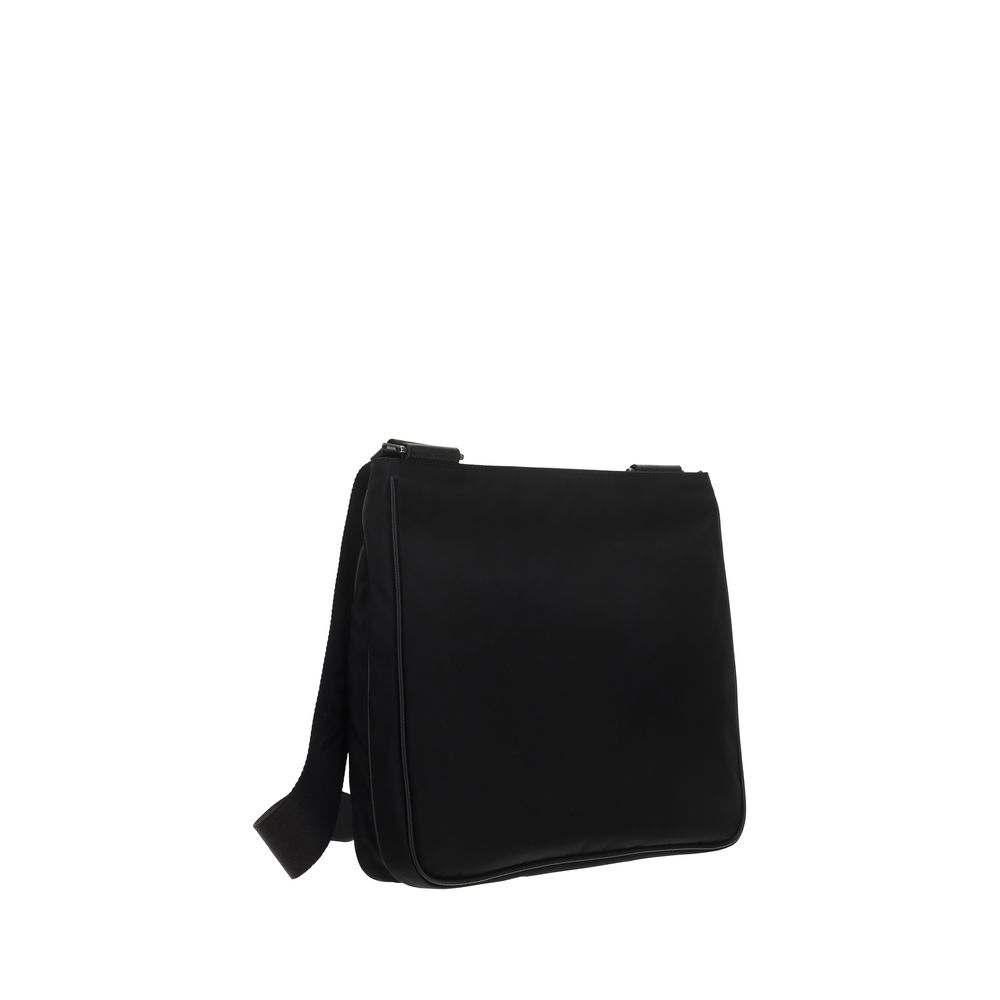 Schwarze Bos Taurus Kalbsleder Schultertasche