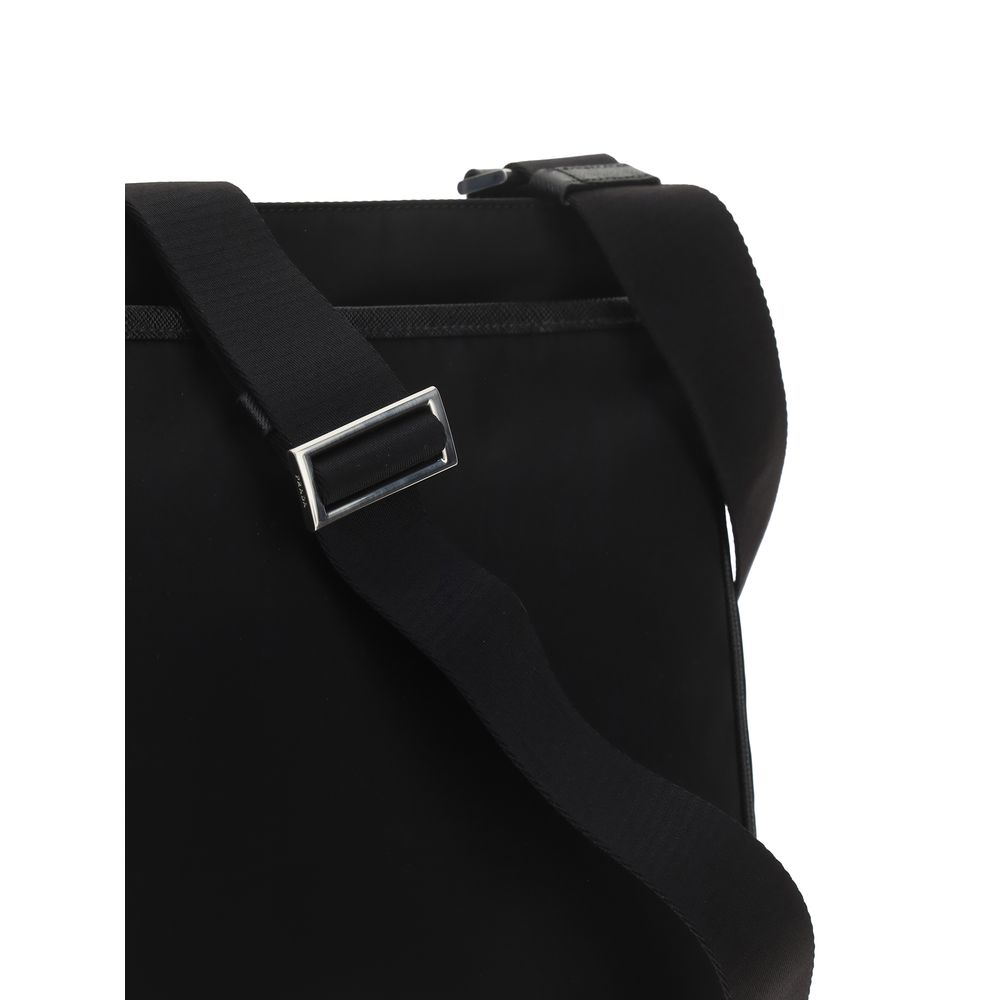 Schwarze Bos Taurus Kalbsleder Schultertasche