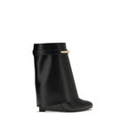Schwarze Ankle Boots aus Kalbsleder Bos Taurus