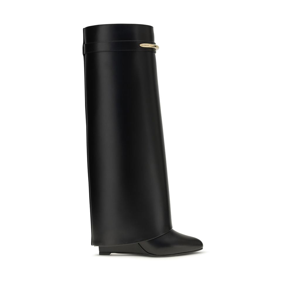 Schwarze Bos Taurus Kalbsleder Chelsea Boots