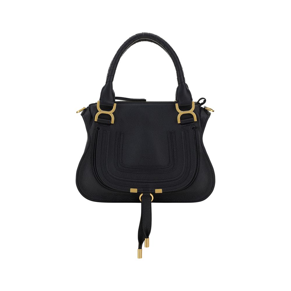 Schwarze Bos Taurus Kalbsleder Schultertasche