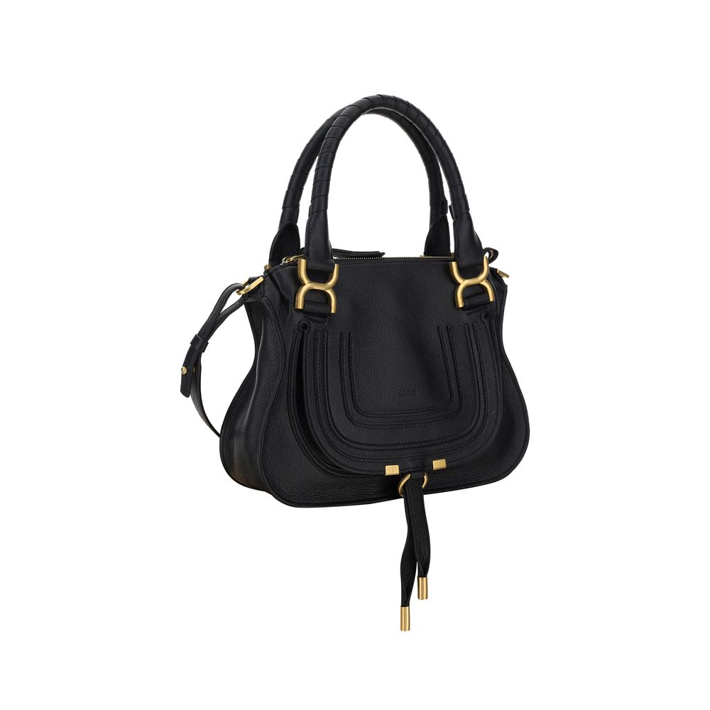 Schwarze Bos Taurus Kalbsleder Schultertasche
