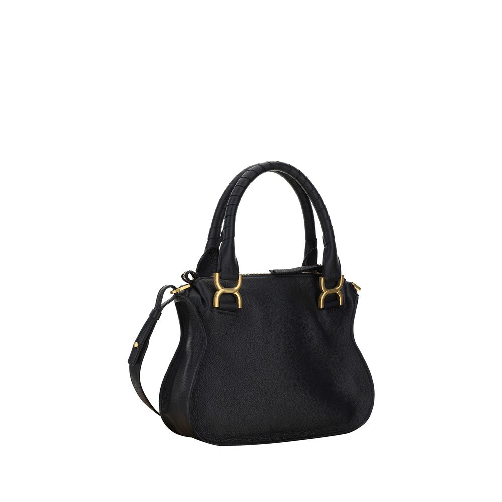 Schwarze Bos Taurus Kalbsleder Schultertasche