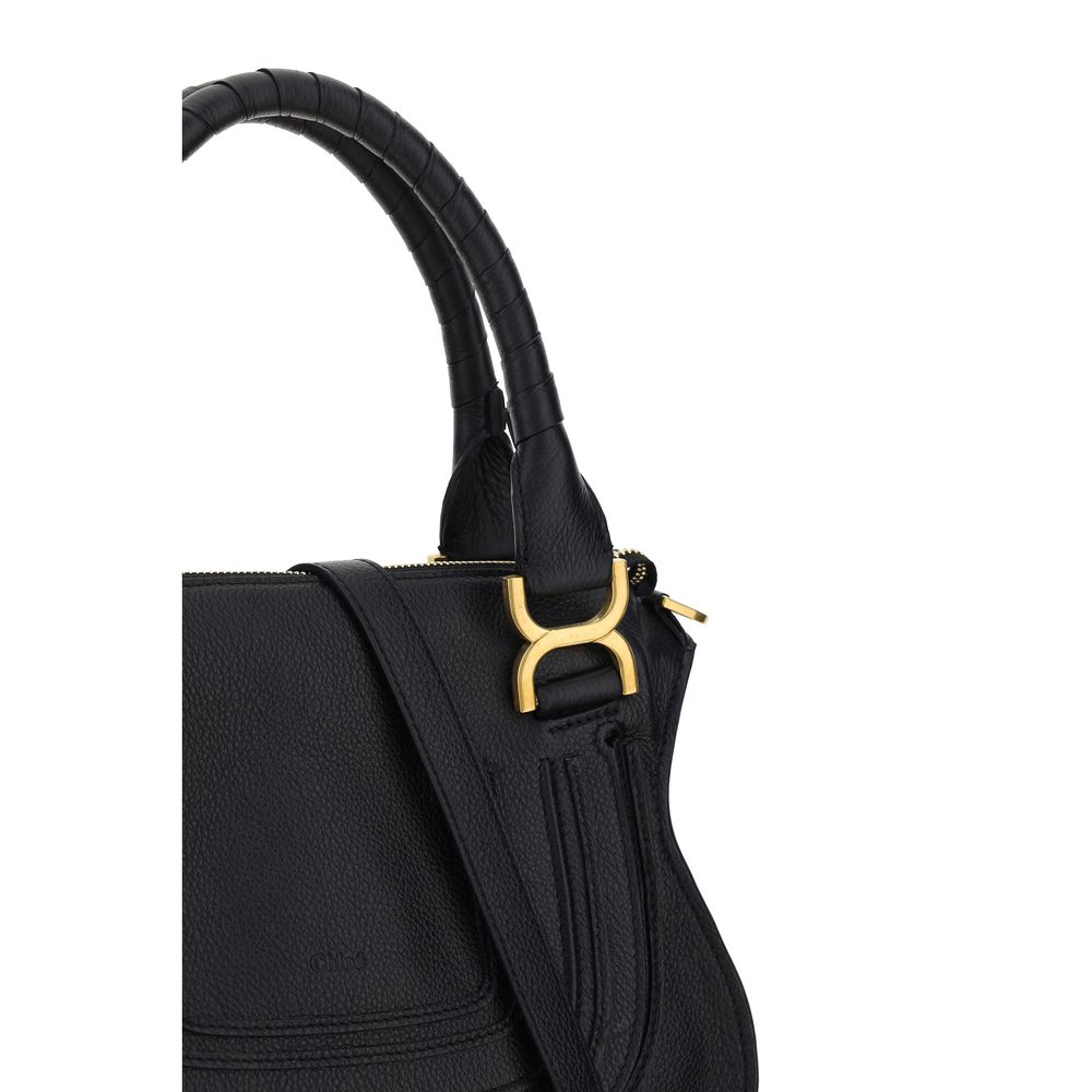 Schwarze Bos Taurus Kalbsleder Schultertasche
