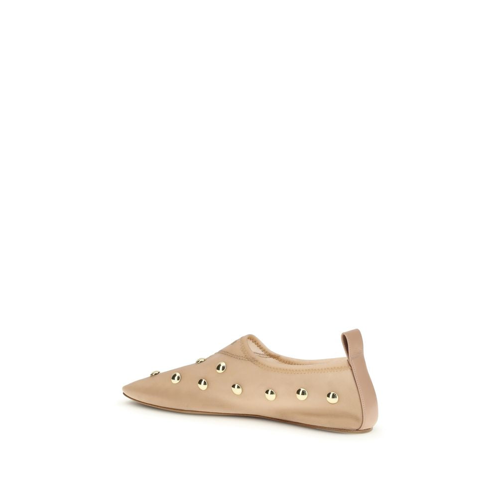 Mehrfarbige Ballerinas aus Polyamid