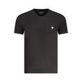 Schwarzes Baumwoll-T-Shirt für Herren