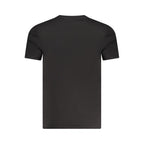 Schwarzes Baumwoll-T-Shirt für Herren