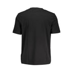 Schwarzes Baumwoll-T-Shirt für Herren