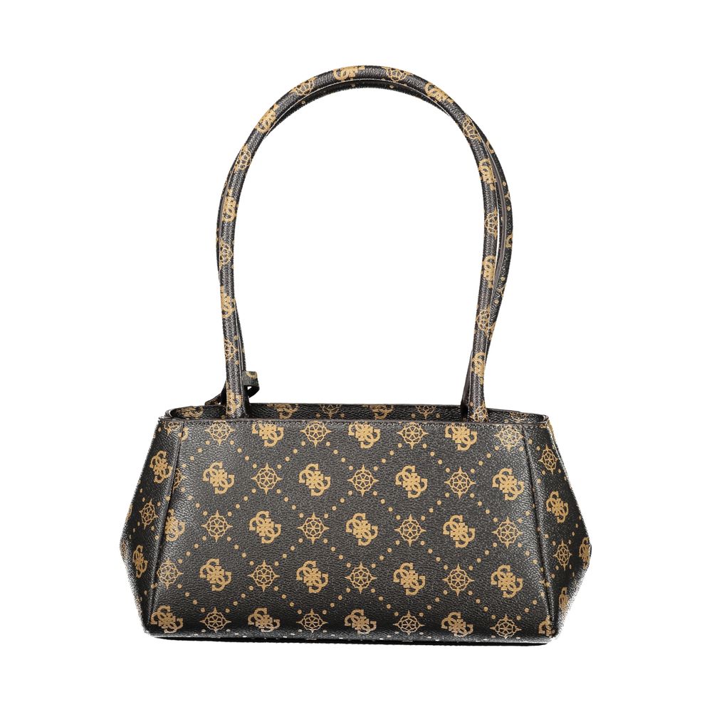 Braune Handtasche aus Polyethylen
