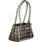 Braune Handtasche aus Polyethylen