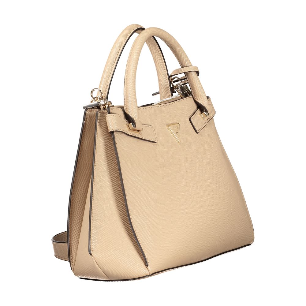 Rosa Poliuretano Damen Handtasche