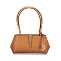 Damenhandtasche aus Polyurethan in Marrone