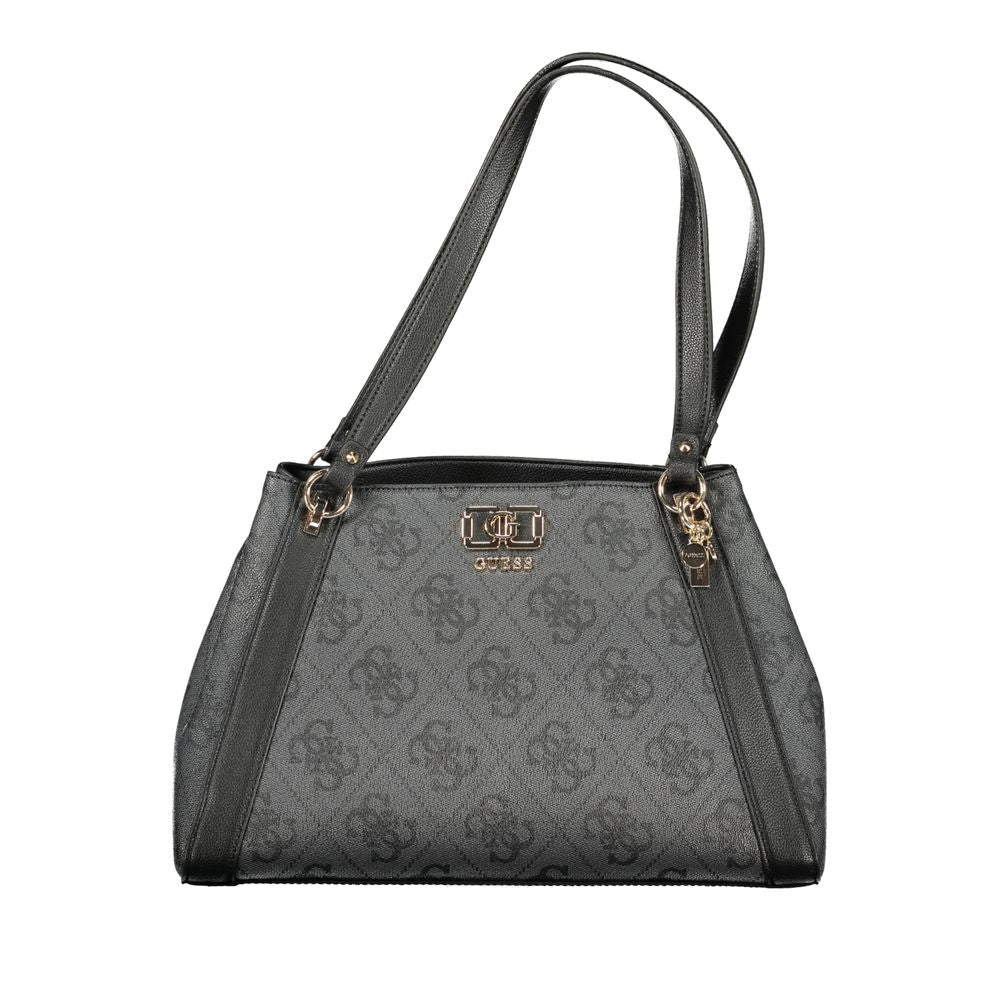 Handtasche aus Nero-Polyurethan für Damen