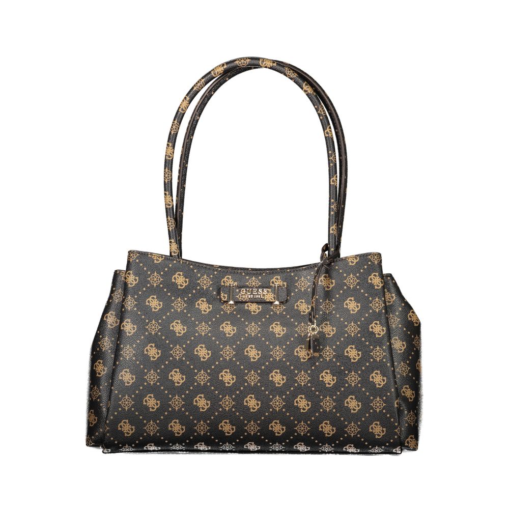Braune Handtasche aus Polyethylen