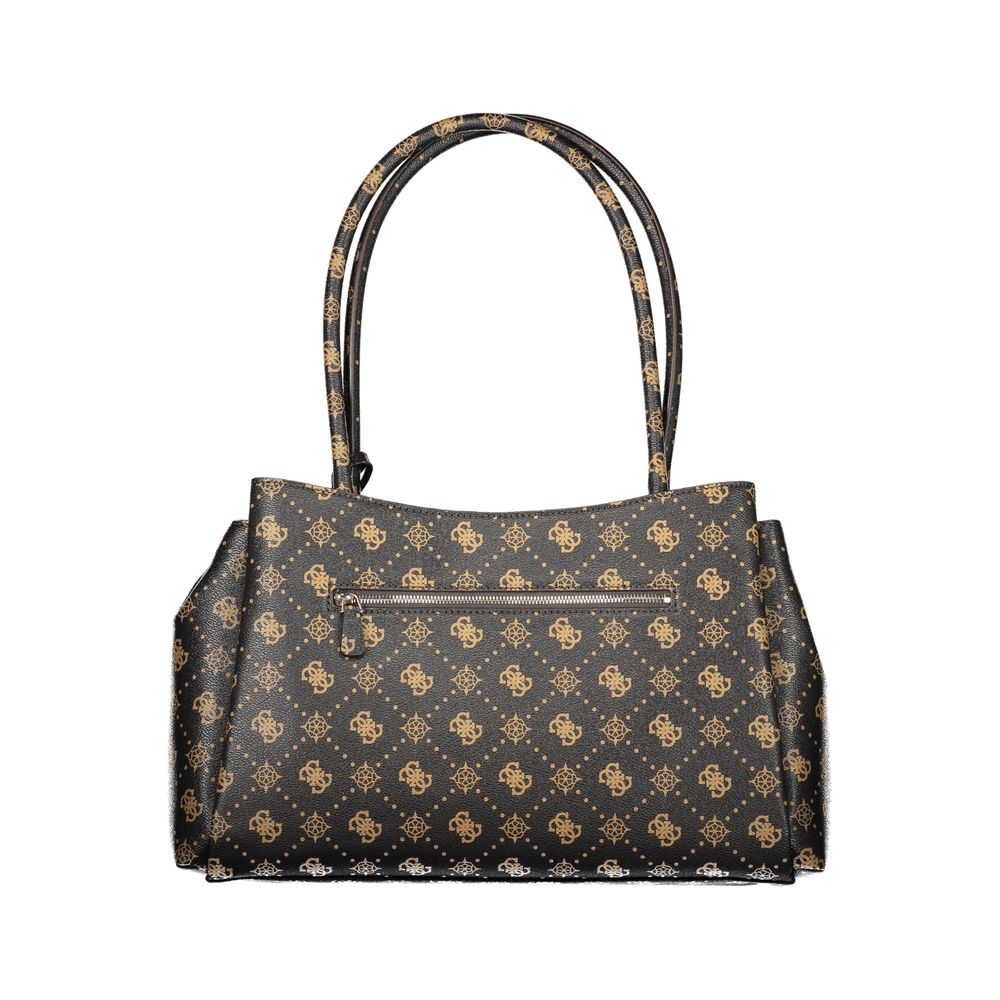 Braune Handtasche aus Polyethylen