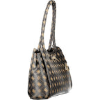 Braune Handtasche aus Polyethylen