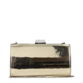 Goldene Leder-Clutch