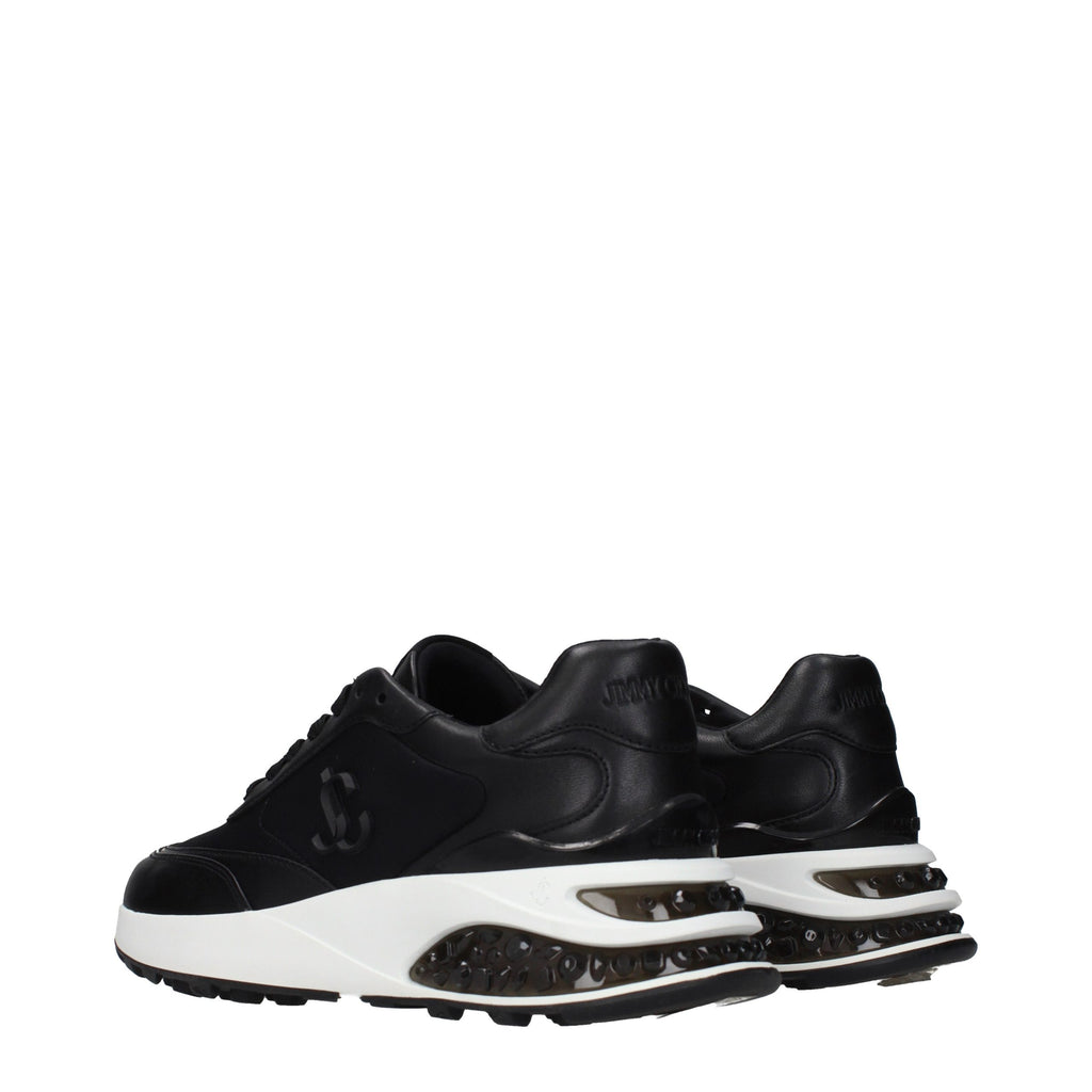 Schwarze Stoff-Sneaker