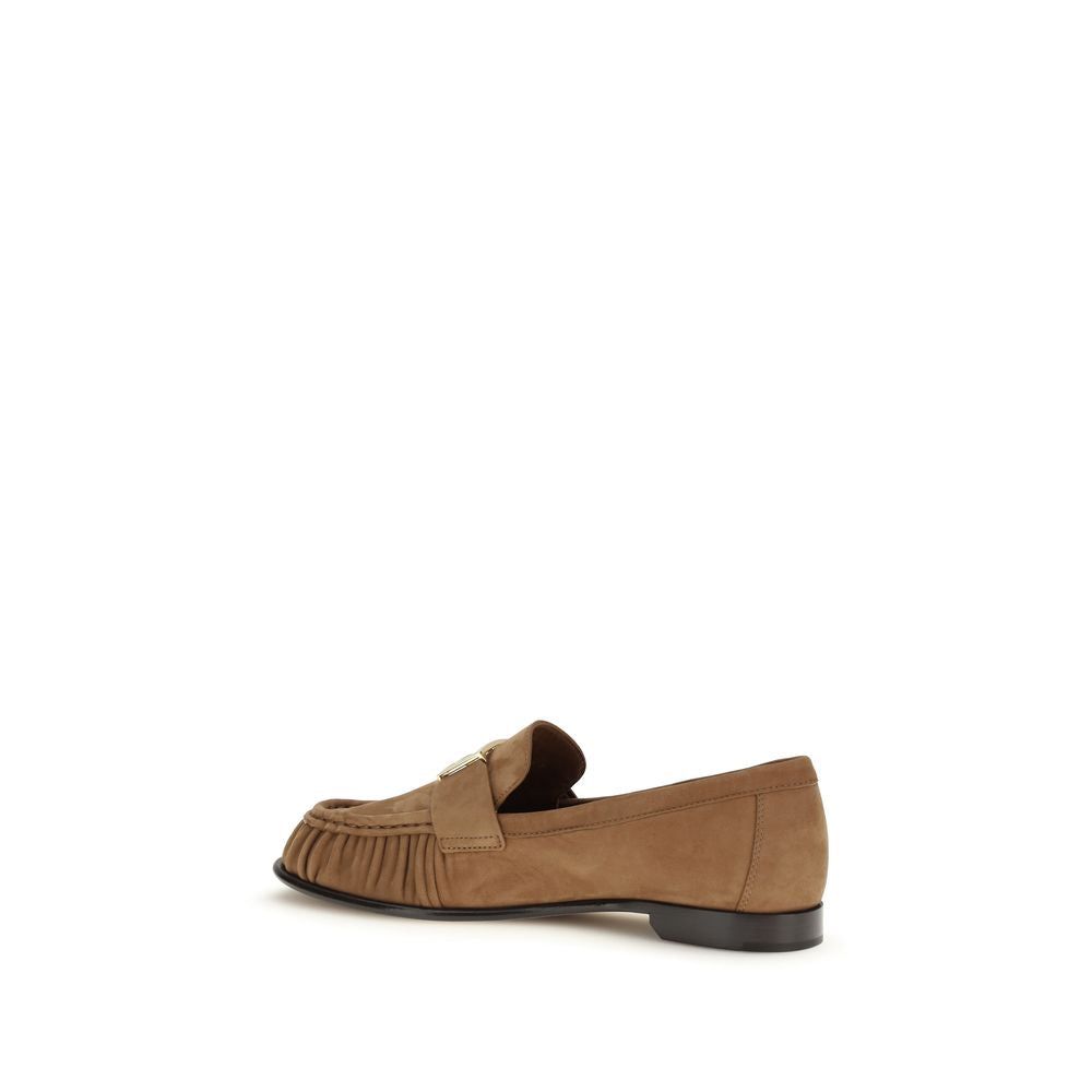 Braune Lammleder-Loafer Ovis Aries Aries