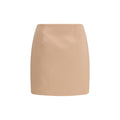 Mehrfarbiger Minirock aus Polyester