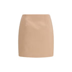 Mehrfarbiger Minirock aus Polyester
