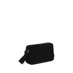 Schwarze Bos Taurus Kalbsleder Schultertasche
