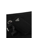 Schwarze Bos Taurus Kalbsleder Schultertasche