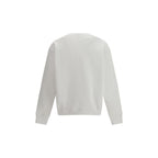 Weißes Baumwoll-Sweatshirt
